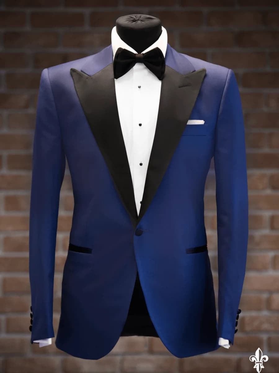 Tuxedo Xanh Coban Ve Đen — TUX-091